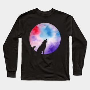 Wolf Moon Long Sleeve T-Shirt